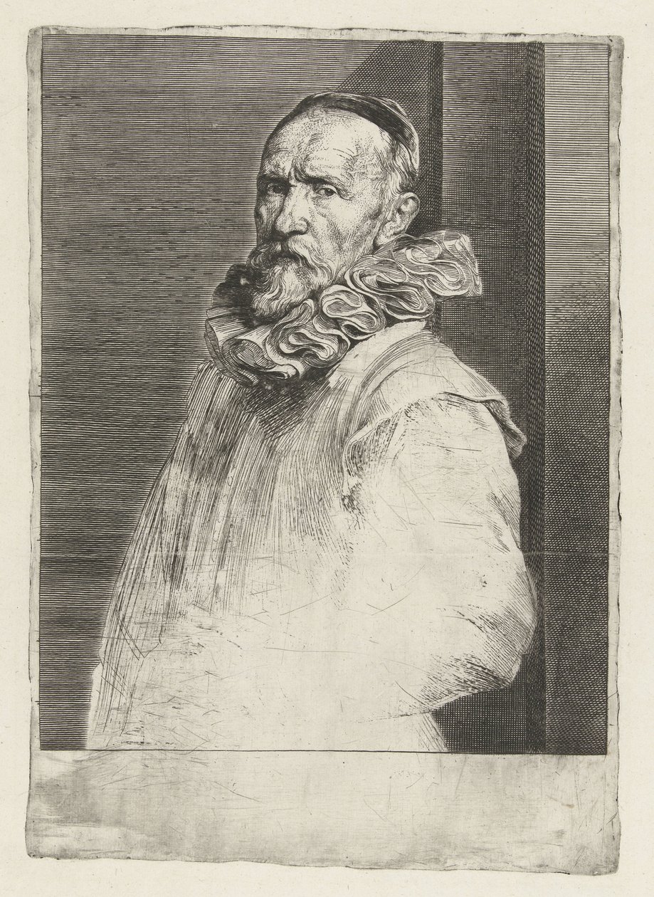 Portræt af Hans de Wael af Anthony van Dyck