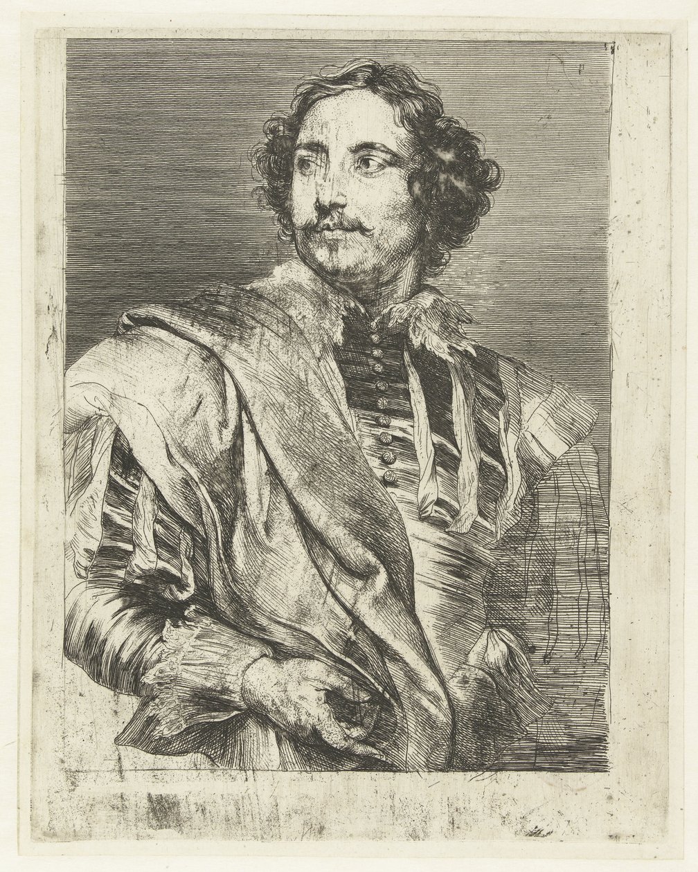 Portræt af Paulus Pontius af Anthony van Dyck