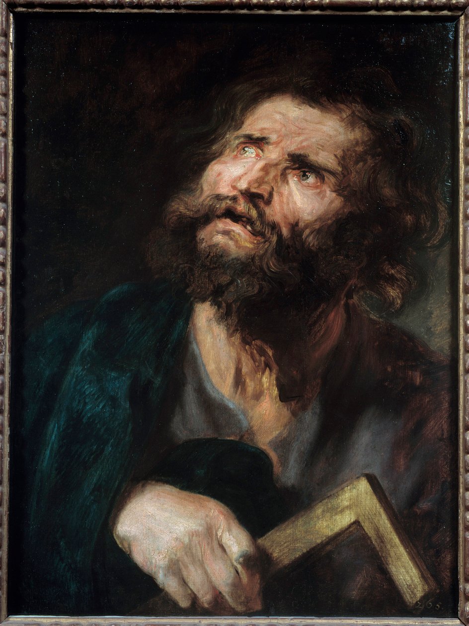 Saint Jude Repræsentation af apostlen Saint Jude af Thaddee. Maleri af Anton van Dyck (1599-1641) af Anthony van Dyck