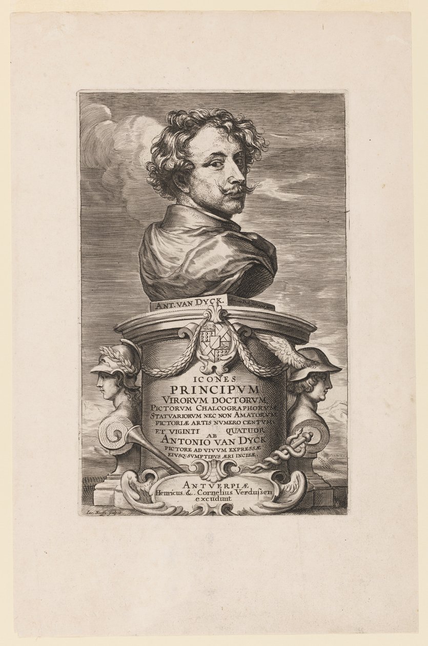 Selvportræt af Anthony van Dyck af Anthony van Dyck