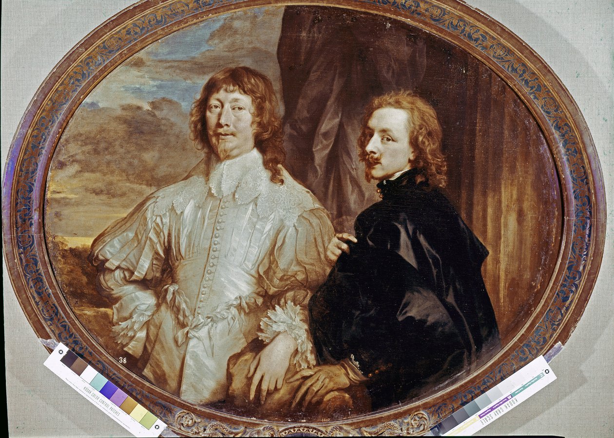 Sir Endymion Porter og Van Dyck af Anthony van Dyck