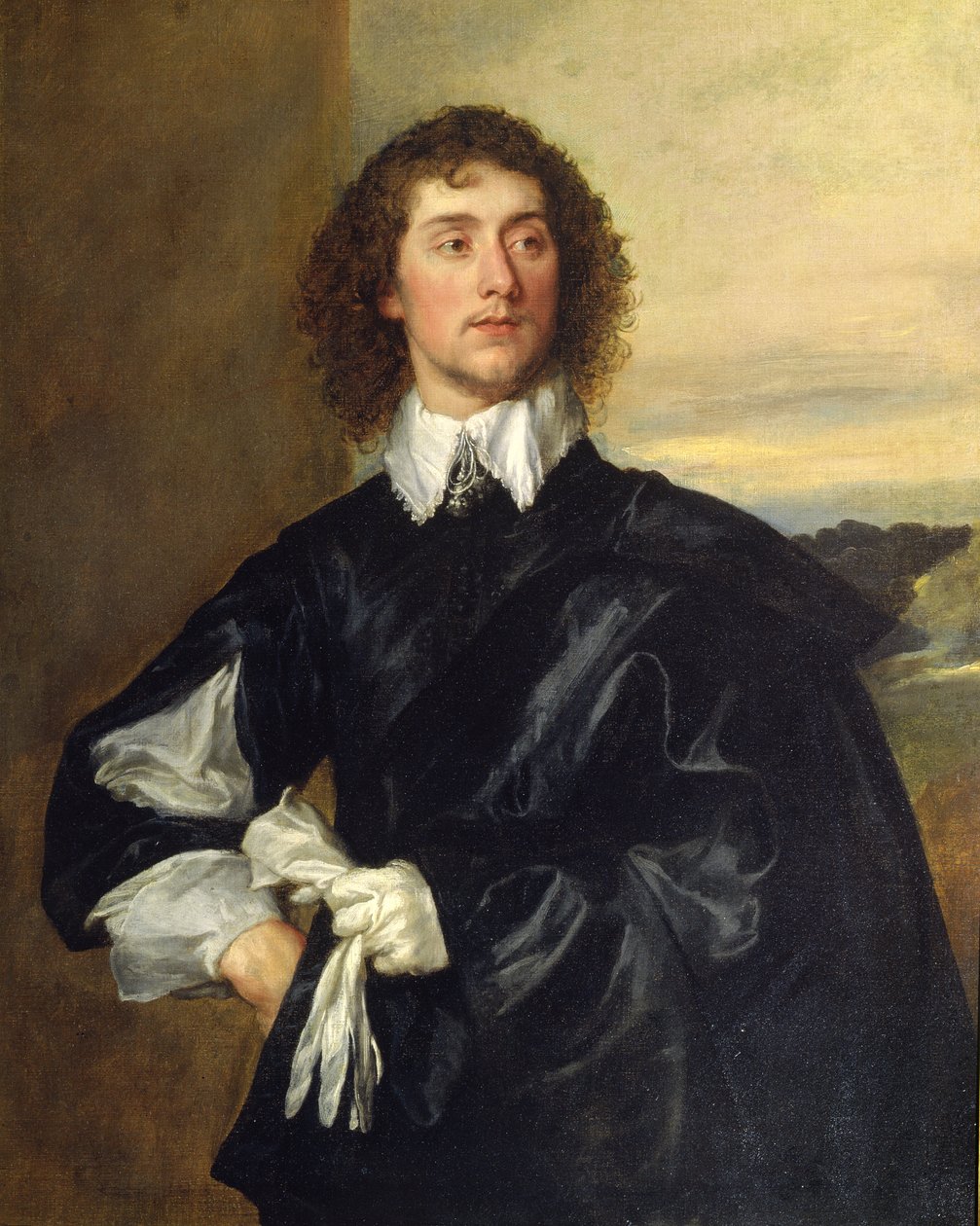 Sir Thomas Hanmer (1612-78) c.1638 af Anthony van Dyck