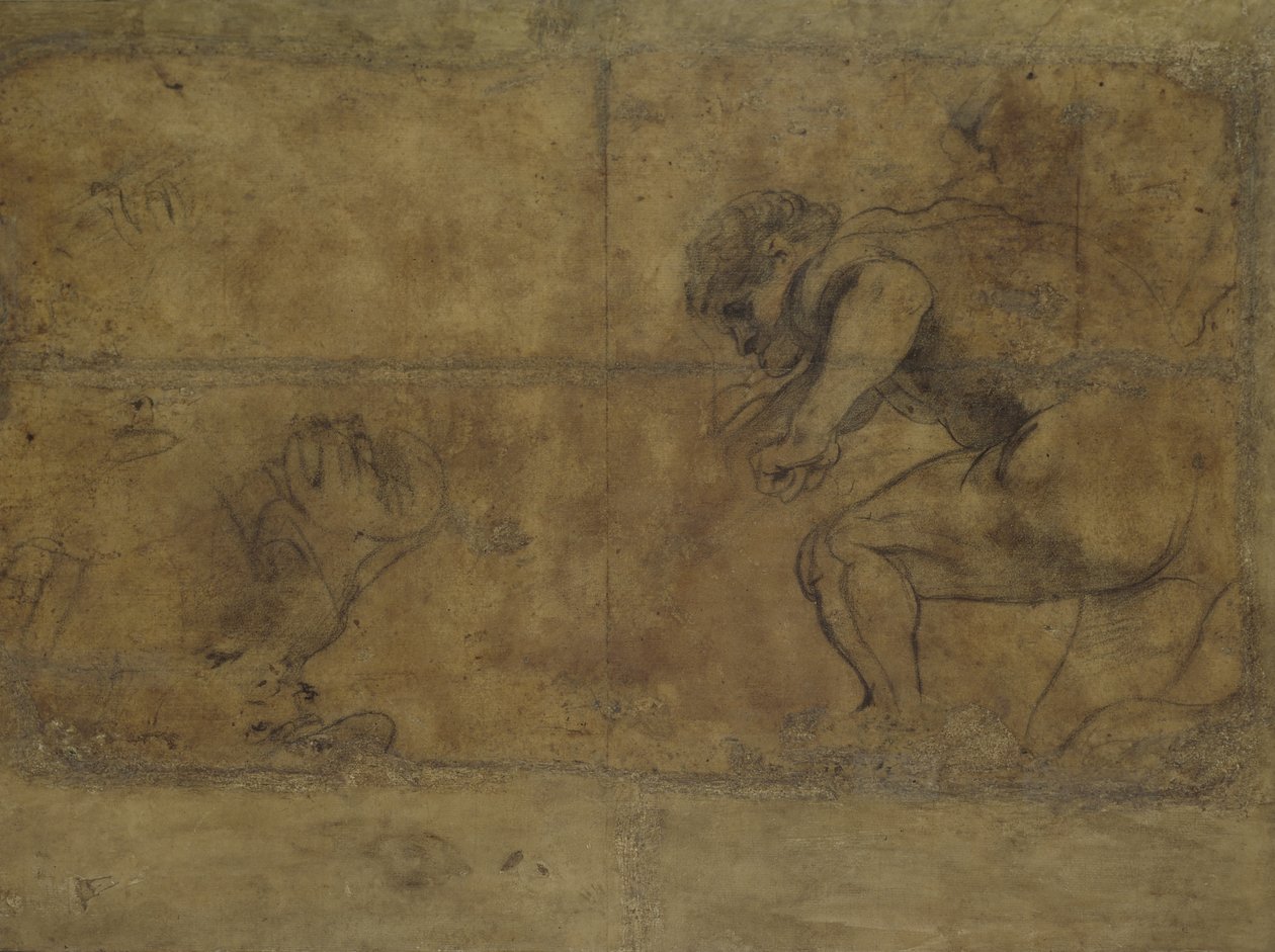 Studier til "The Martyrdom of Saint Sebastian" af Anthony van Dyck
