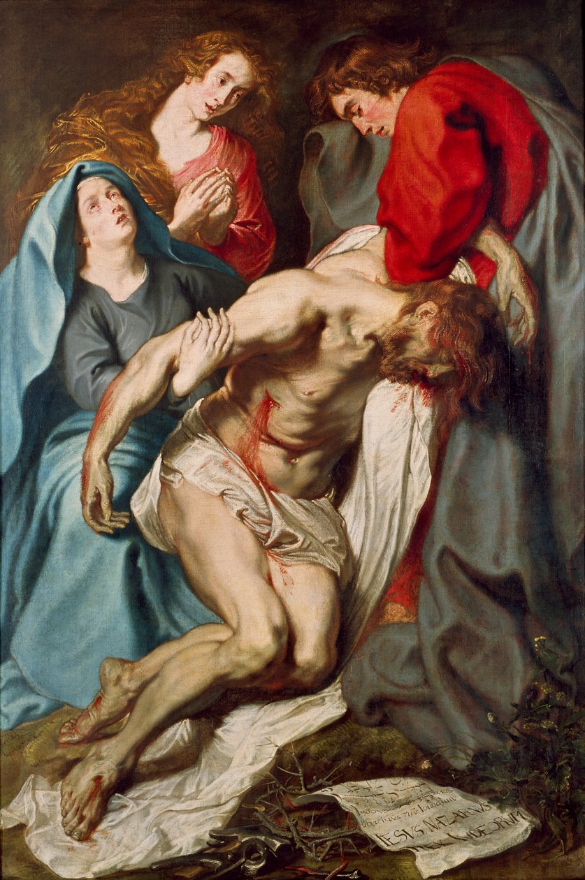 Deponeringen, c1619 af Anthony van Dyck