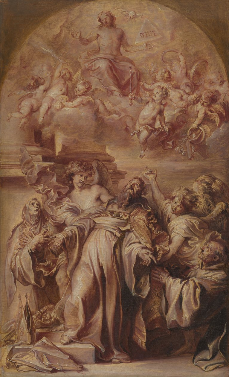 Den hellige Augustinus’ ekstase af Anthony van Dyck