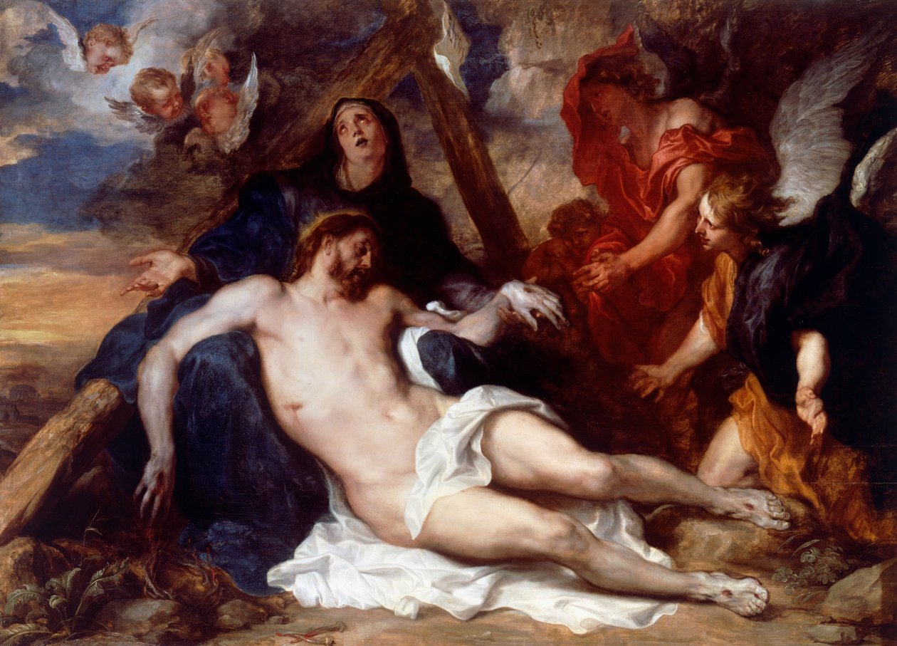Kristi klagesang af Anthony van Dyck