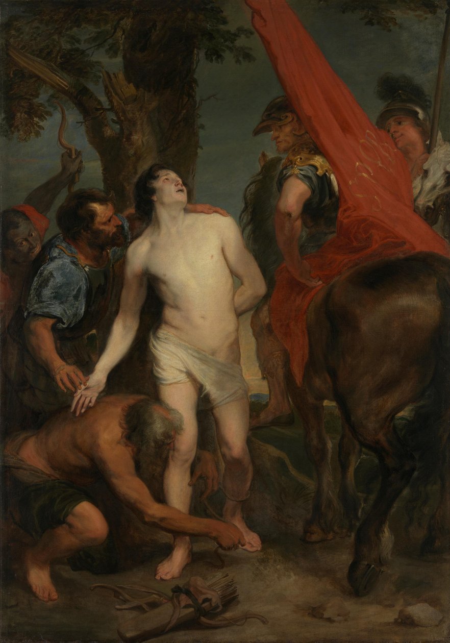 Sankt Sebastians martyrium af Anthony van Dyck