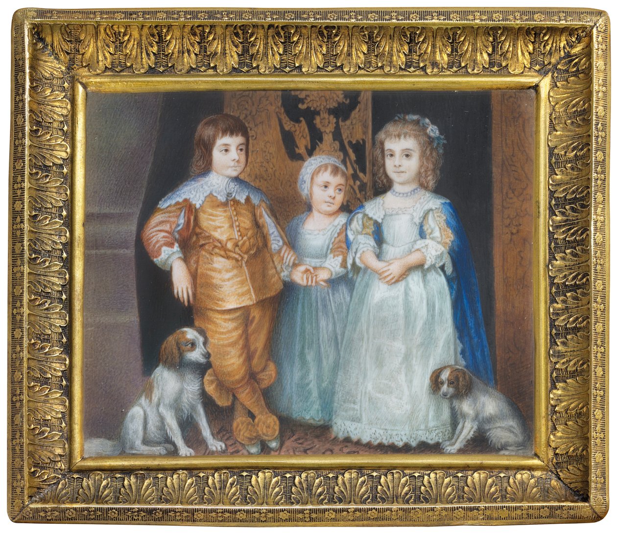De tre ældste børn af kong Charles I af Anthony van Dyck