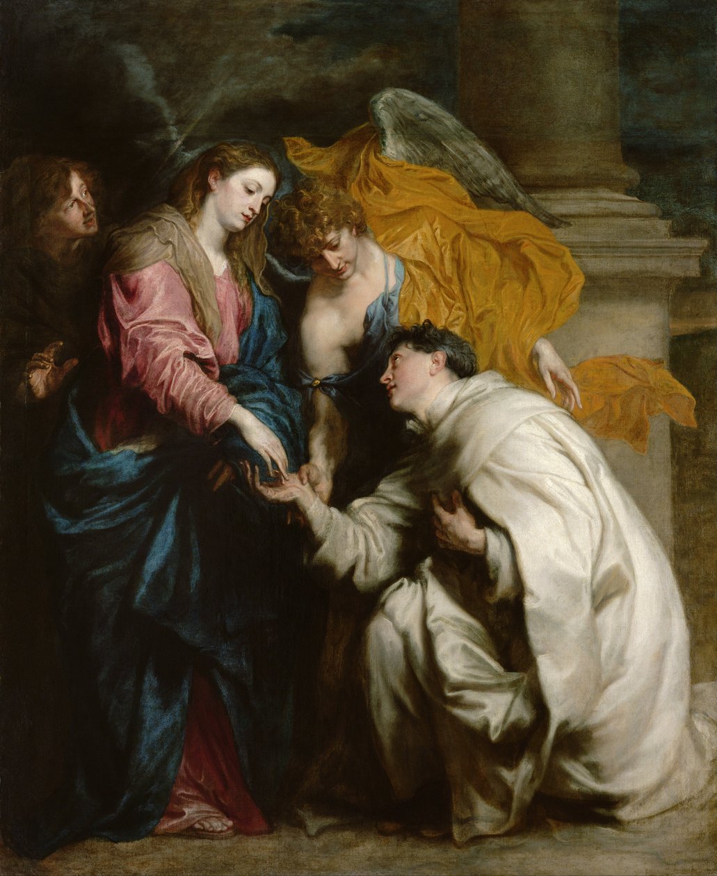 Visionen af den salige Hermann Joseph af Anthony van Dyck
