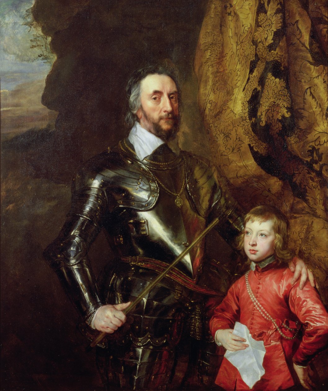 Thomas Howard, 2. jarl af Arundel, med sit barnebarn Thomas, senere 5. hertug af Norfolk, 1635-36 af Anthony van Dyck