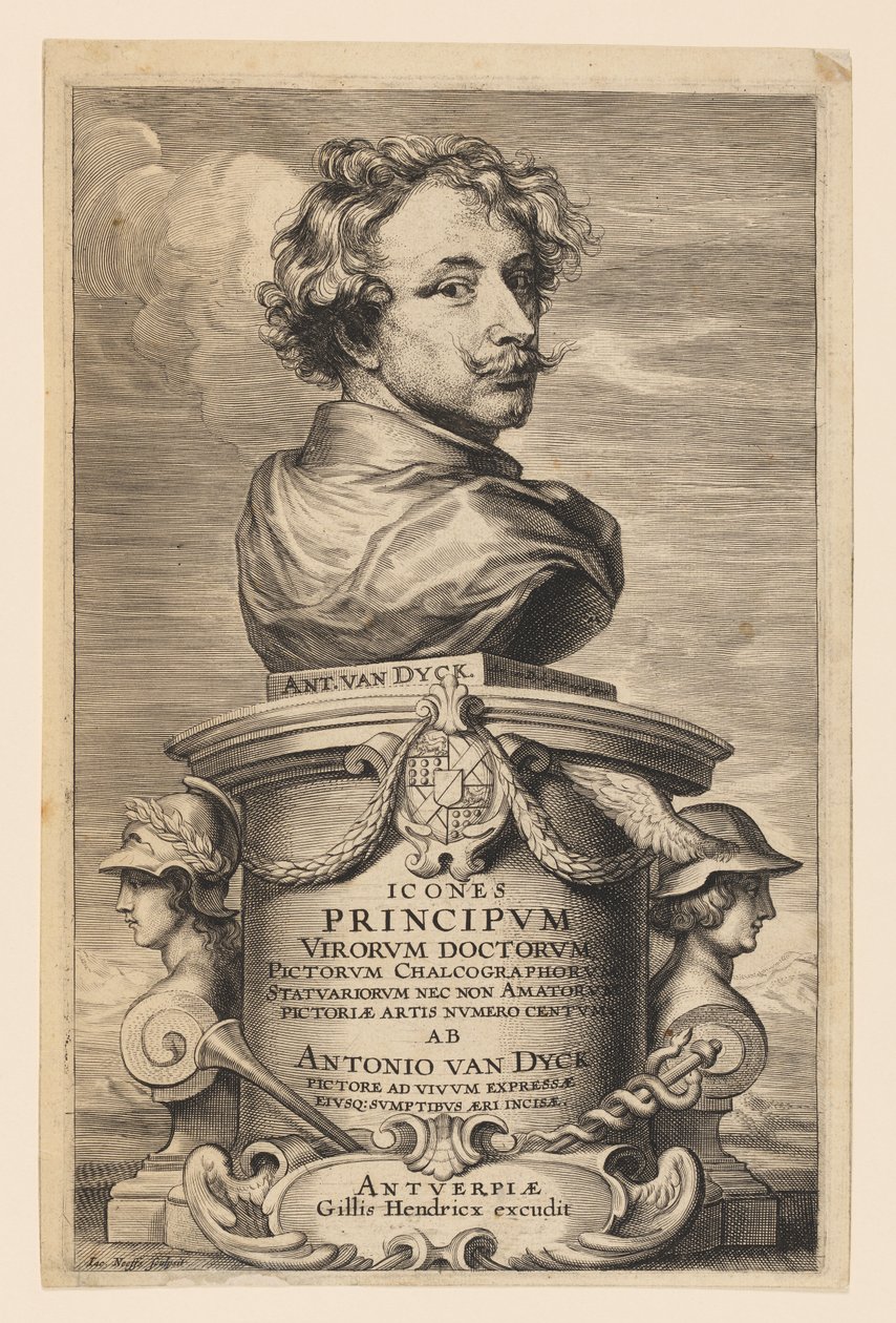 Titelside, fra Icons of Princes of Men af Anthony van Dyck