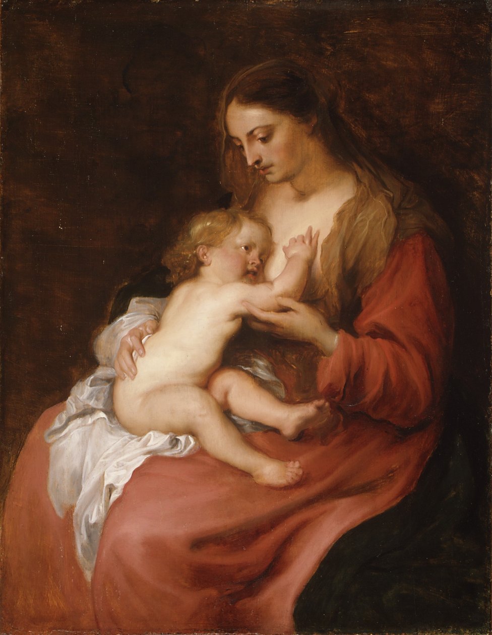 Jomfru Maria med barnet af Anthony van Dyck