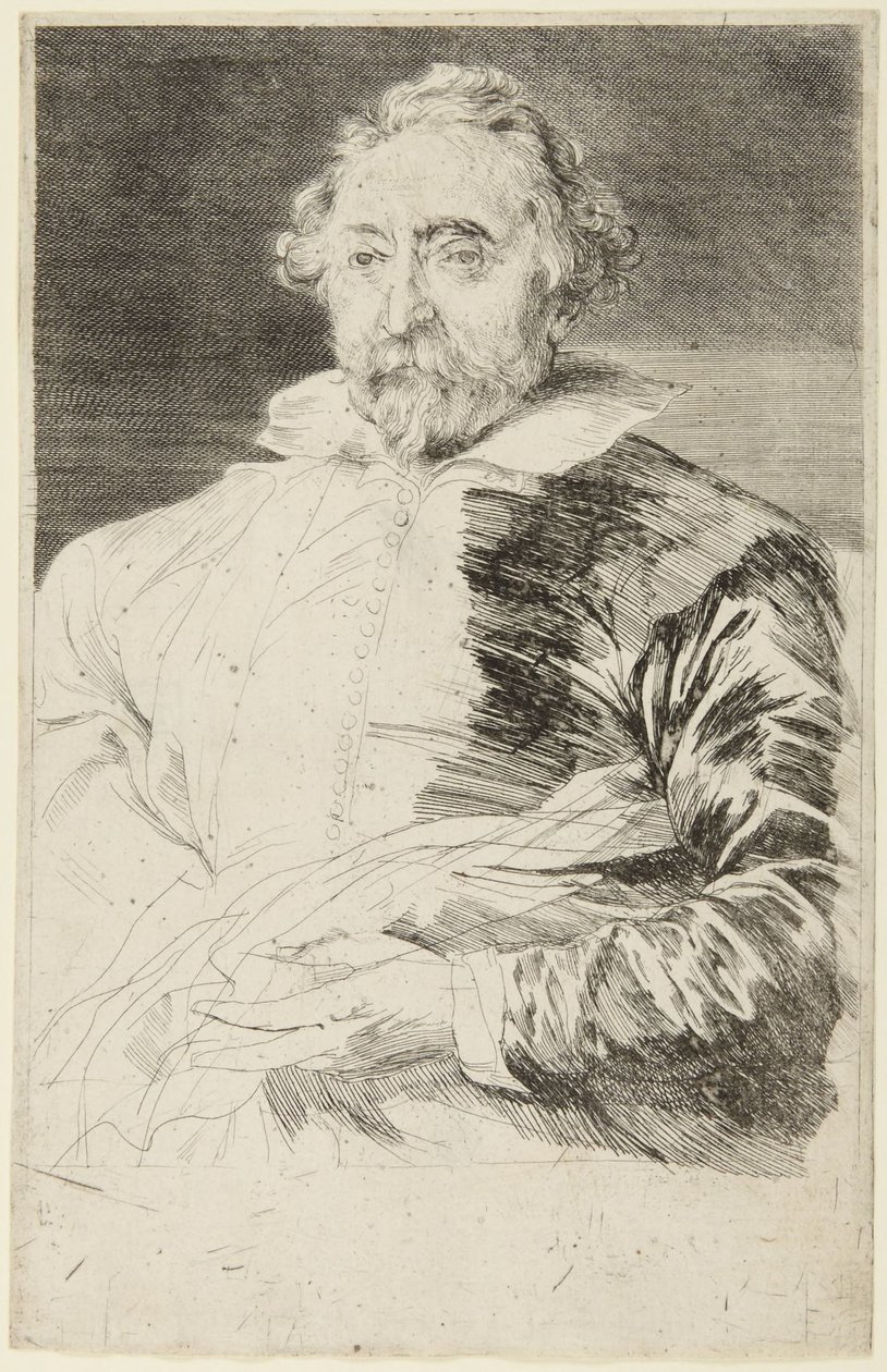 Willem de Vos (Manquoy-Hendricks 15 II (af syv)) af Anthony van Dyck