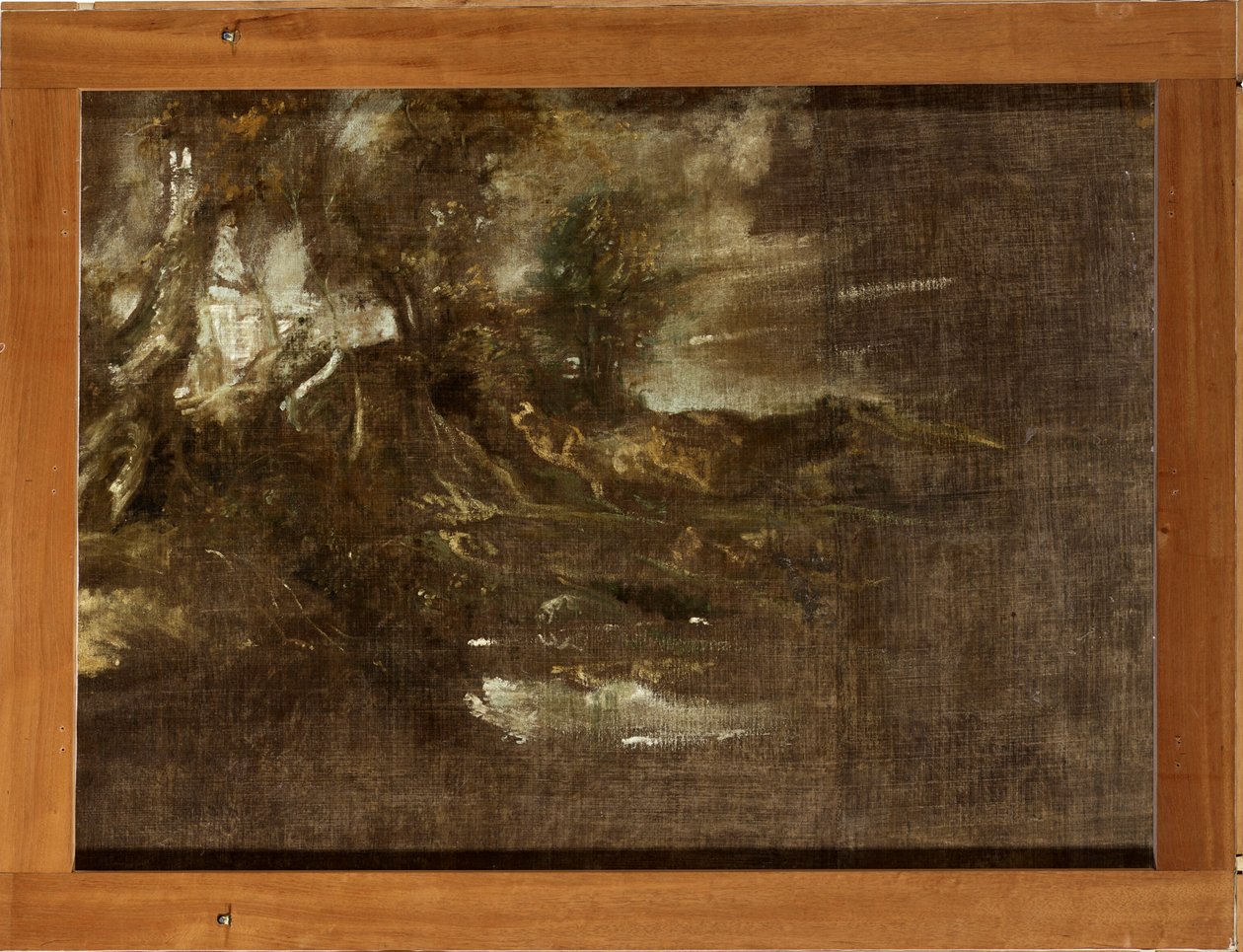 Skovklædt landskab af Anthony van Dyck