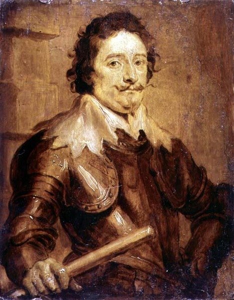 Portræt af Henry Frederick, Prins af Nassau-Orange af Anthony van workshop of Dyck