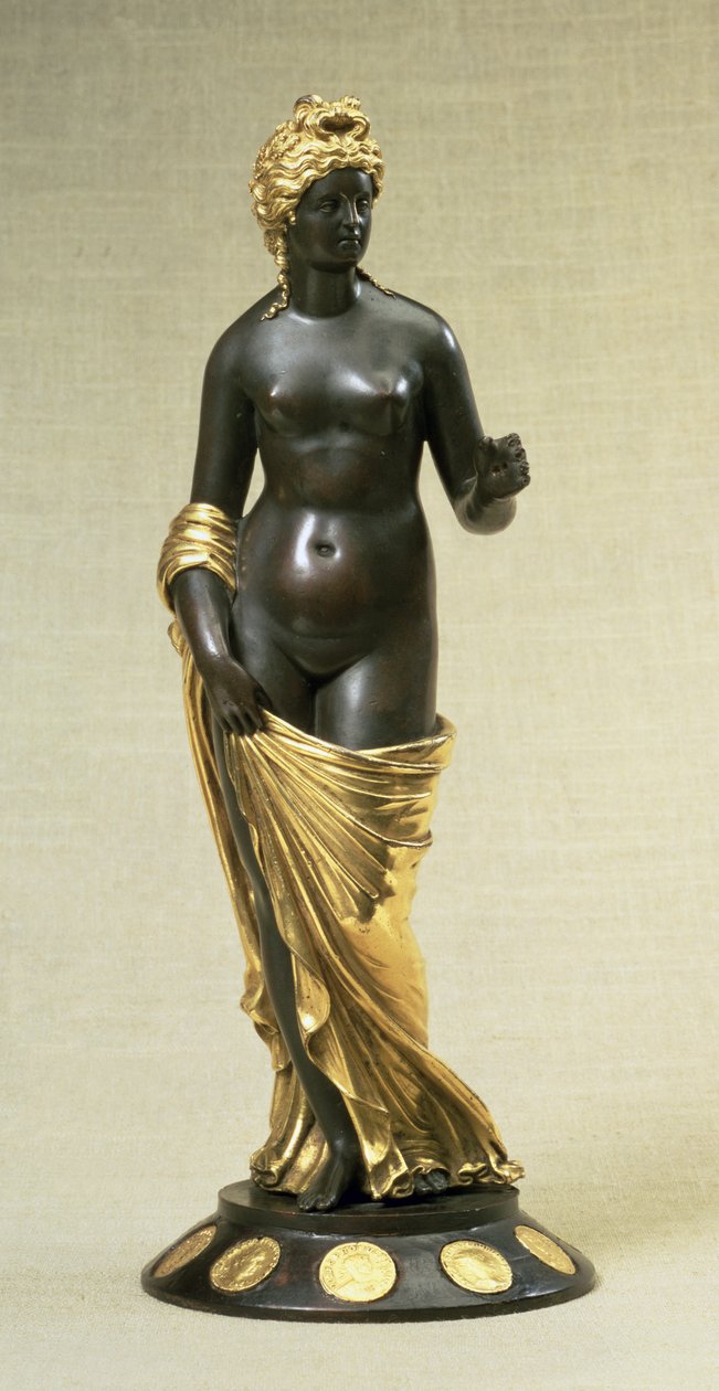 Venus Felix, ca. 1500 (bronze og gælder) af Antico