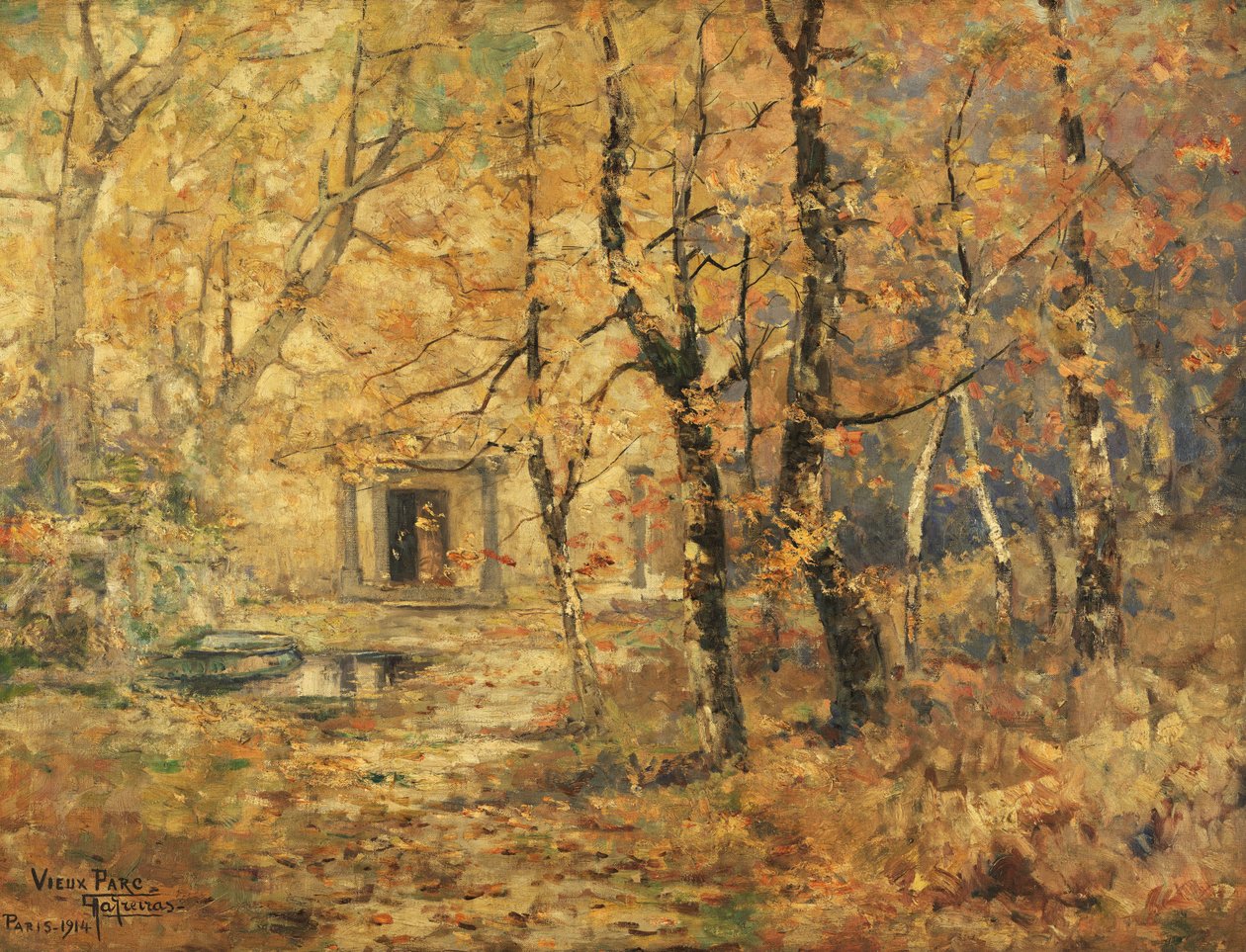 Vieux Parc, Paris af Antonio Parreiras