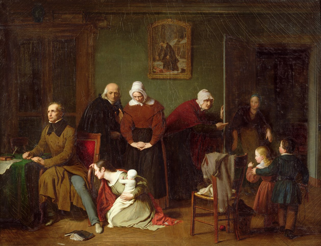 Følgerne af forførelsen, 1824 af Antoine Beranger