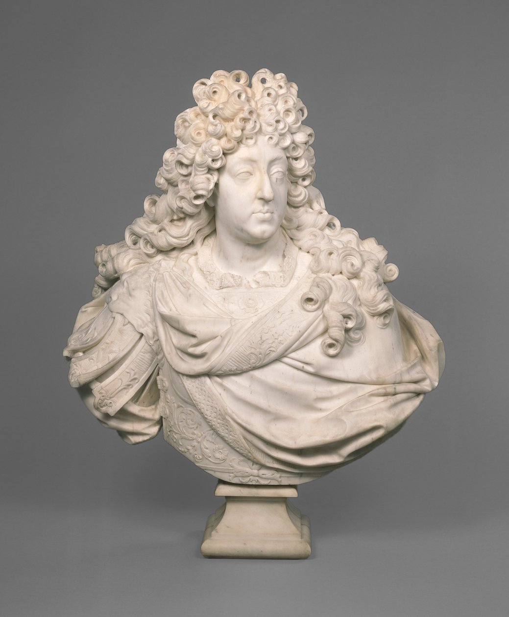 Louis af Frankrig, Grand Dauphin, ca. 1698 (marmor) af Antoine Coysevox