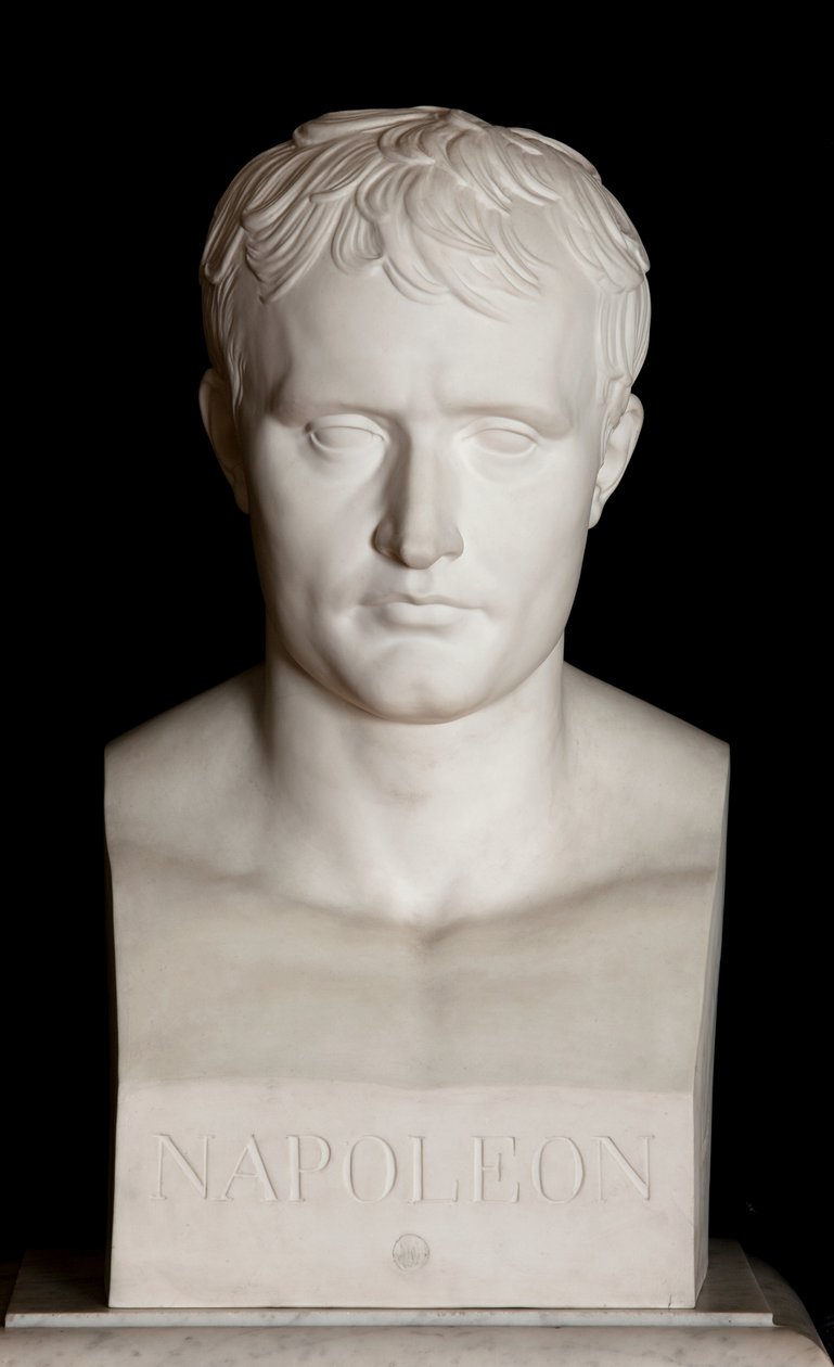 Buste af kejser Napoleon I (Sevres-kiks) (se også 698749) af Antoine Denis Chaudet