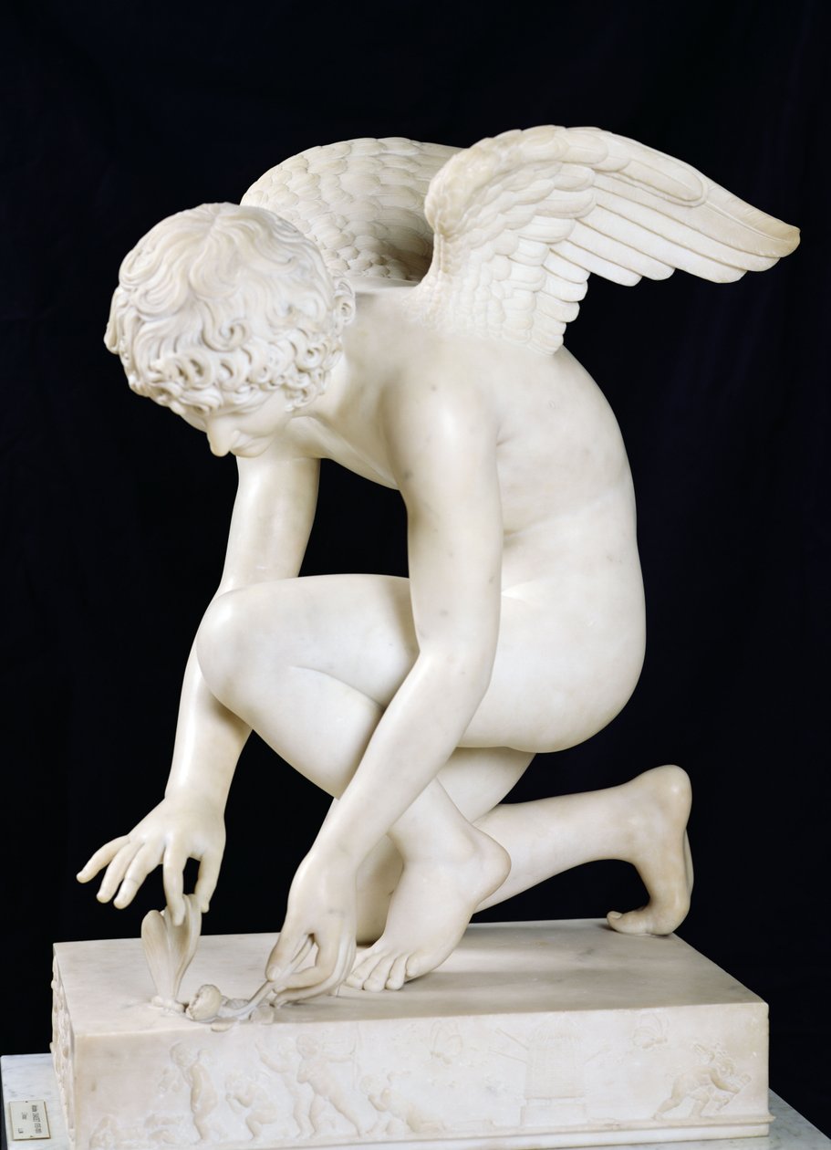Amor, 1817 (marmor) af Antoine Denis Chaudet