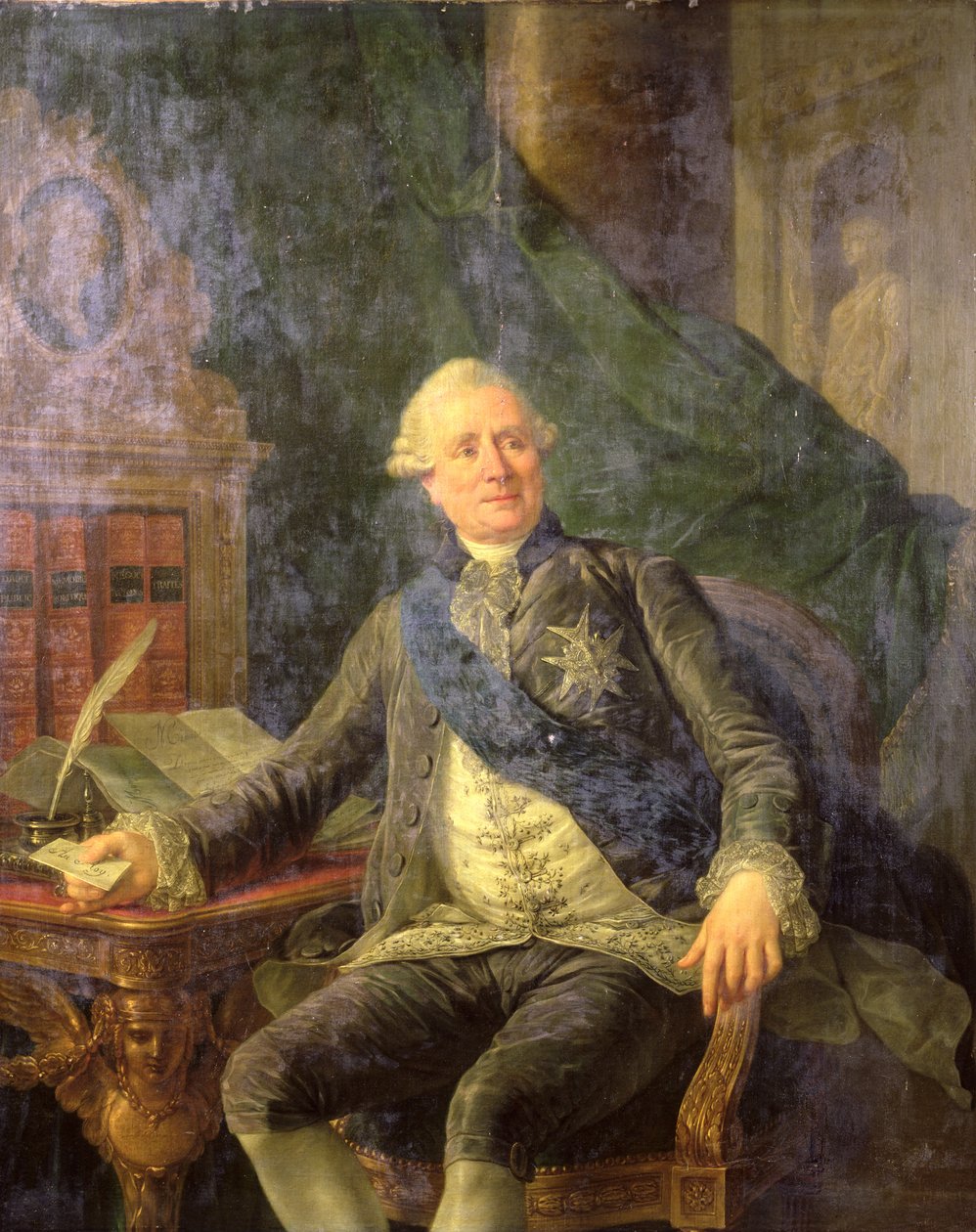 Charles Gravier (1719-87) greve af Vergennes af Antoine François Callet