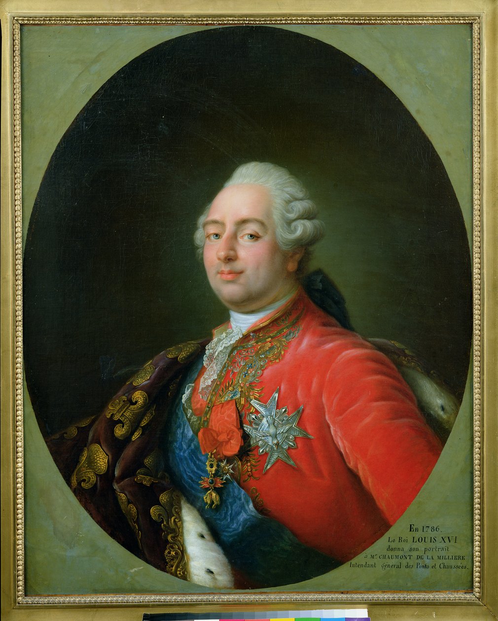 Ludvig XVI (1754-93) 1786 af Antoine François Callet