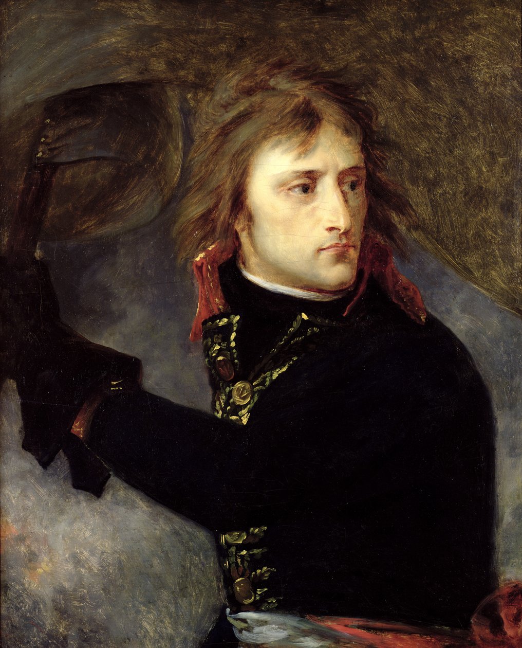 Bonaparte på Arcole-broen, 17. november 1796 af Antoine Jean Gros