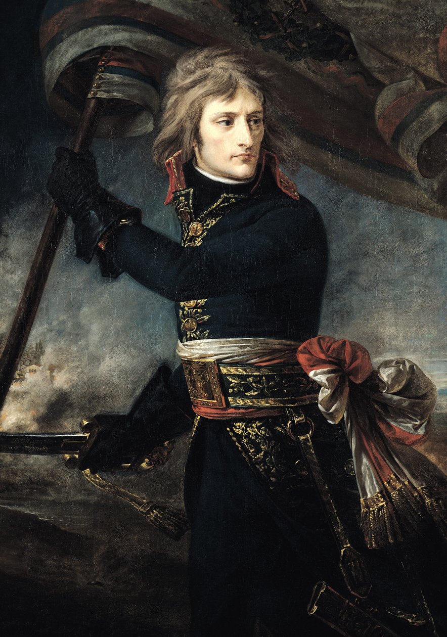 General Bonaparte (1769-1821) på broen ved Arcole af Antoine Jean Gros