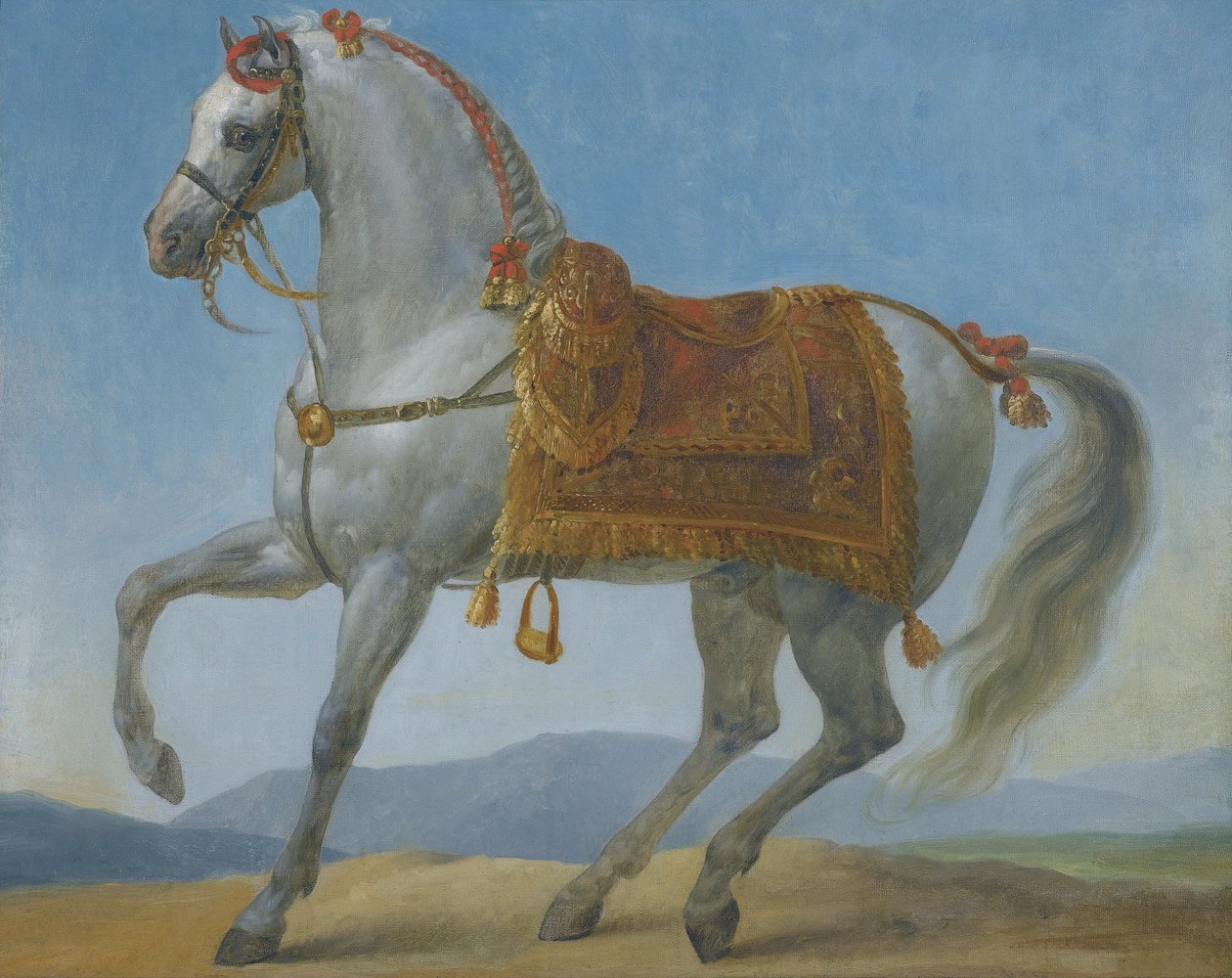 Napoleon Bonapartes arabiske hingst, Marengo af Antoine Jean Gros