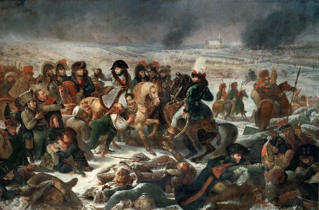 Napoleon under slaget ved Eylau af Antoine Jean Gros