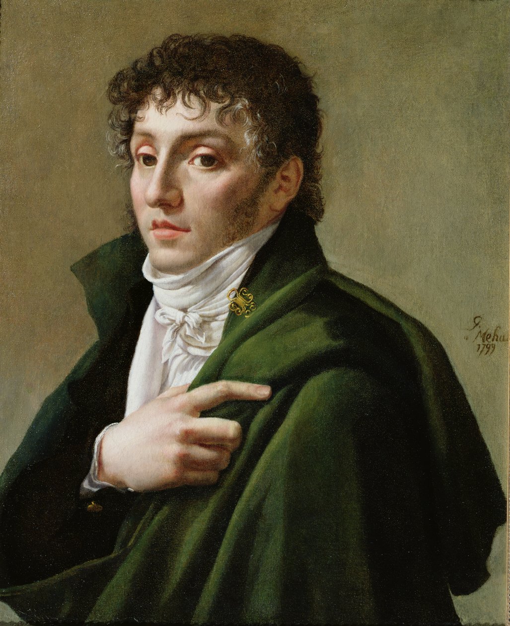 Portræt af Etienne-Henri Mehul (1763-1817) 1799 af Antoine Jean Gros