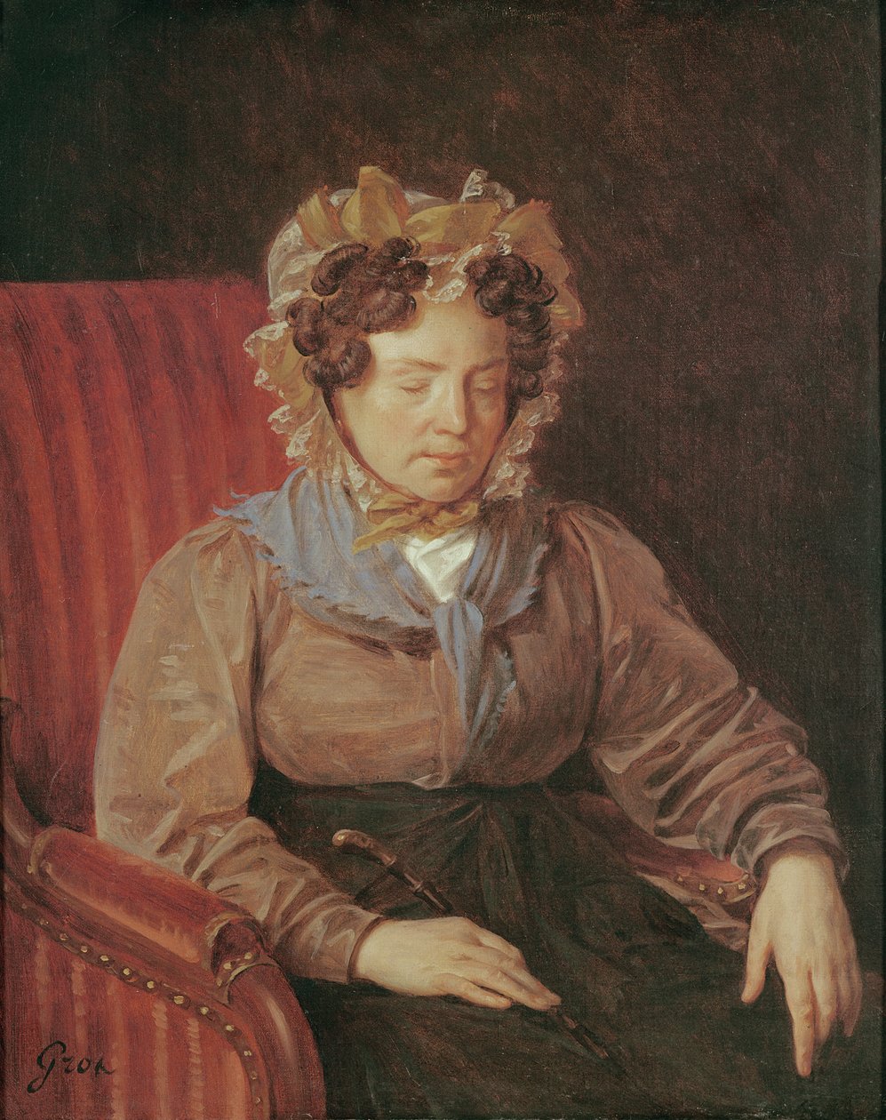 Malerens svigermor af Antoine Jean Gros