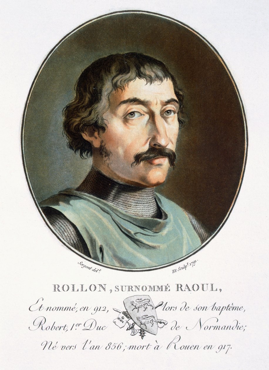 Dane Rollo, hertug af Normandiet, fra 