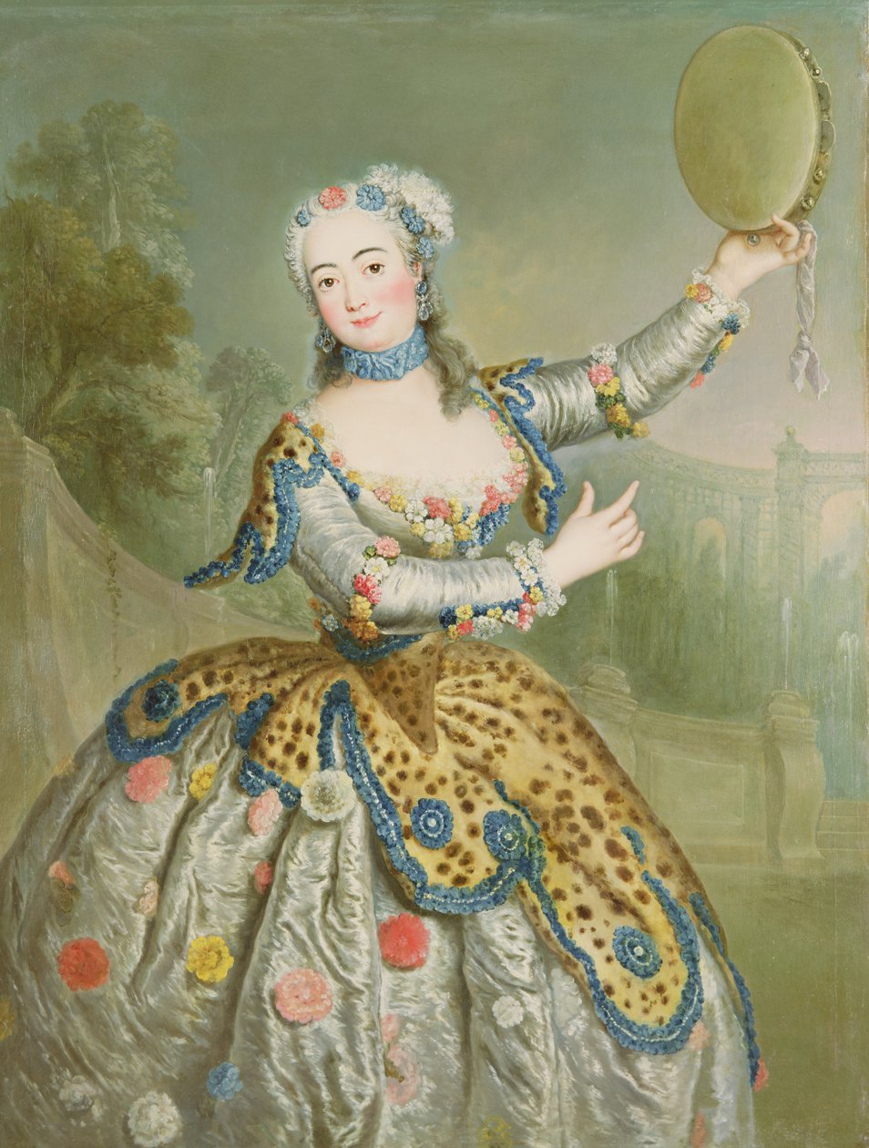 Barbara Campanini af Antoine Pesne