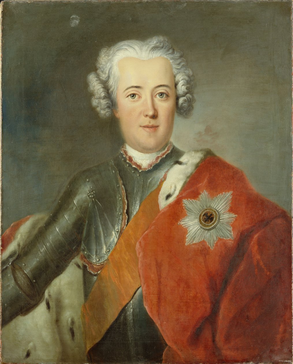 Kronprins Frederik II, c.1740 af Antoine Pesne