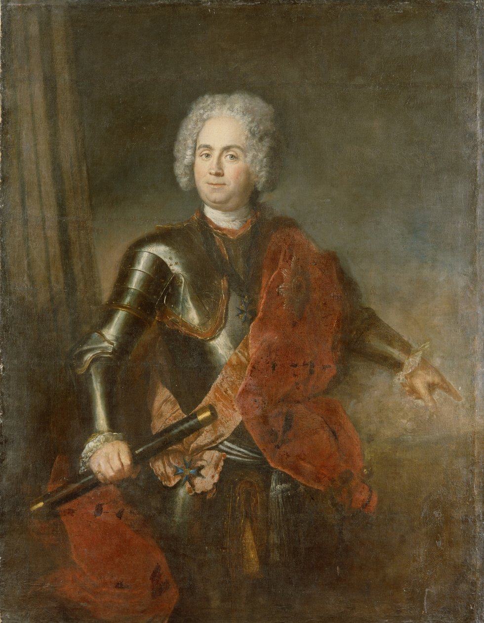 Greve af Schwerin af Antoine Pesne