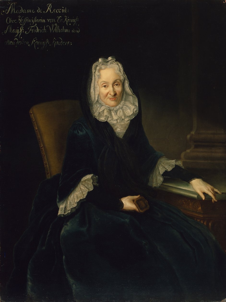 Madame Marte de Rocoulle, ca. 1735 af Antoine Pesne