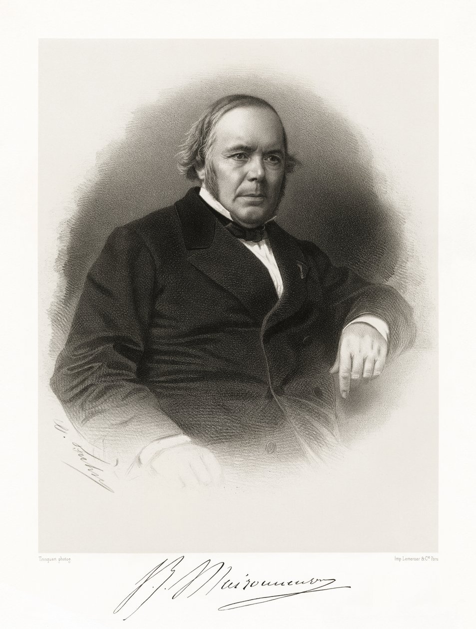 Jacques Gilles Maisonneuve, 1865-66 af Antoine Rene Trinquart