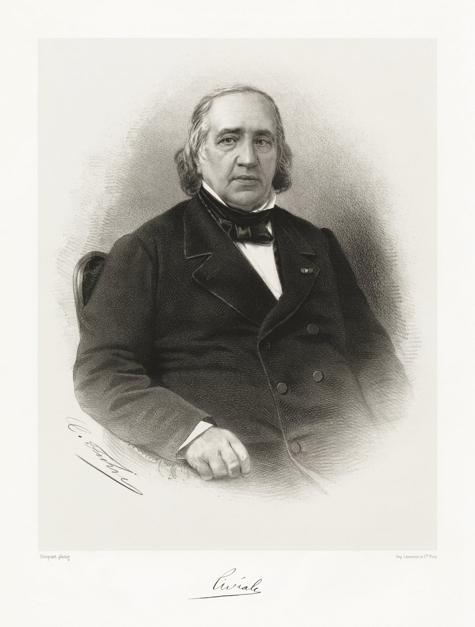Jean Civiale, 1865-66 af Antoine Rene Trinquart