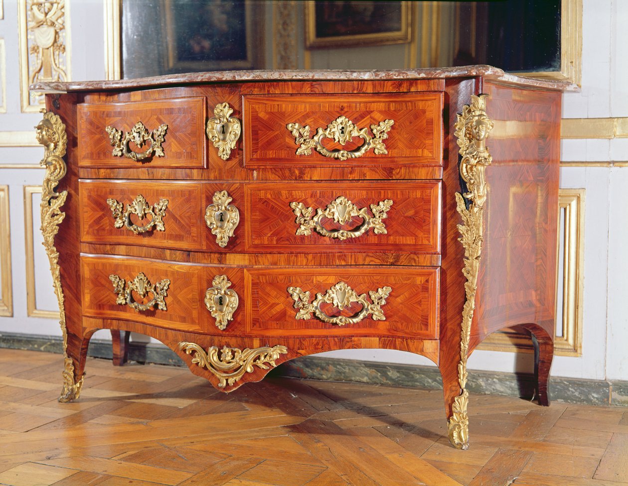 Fransk regentskabskommode, ca. 1720 af Antoine Robert Gaudreau
