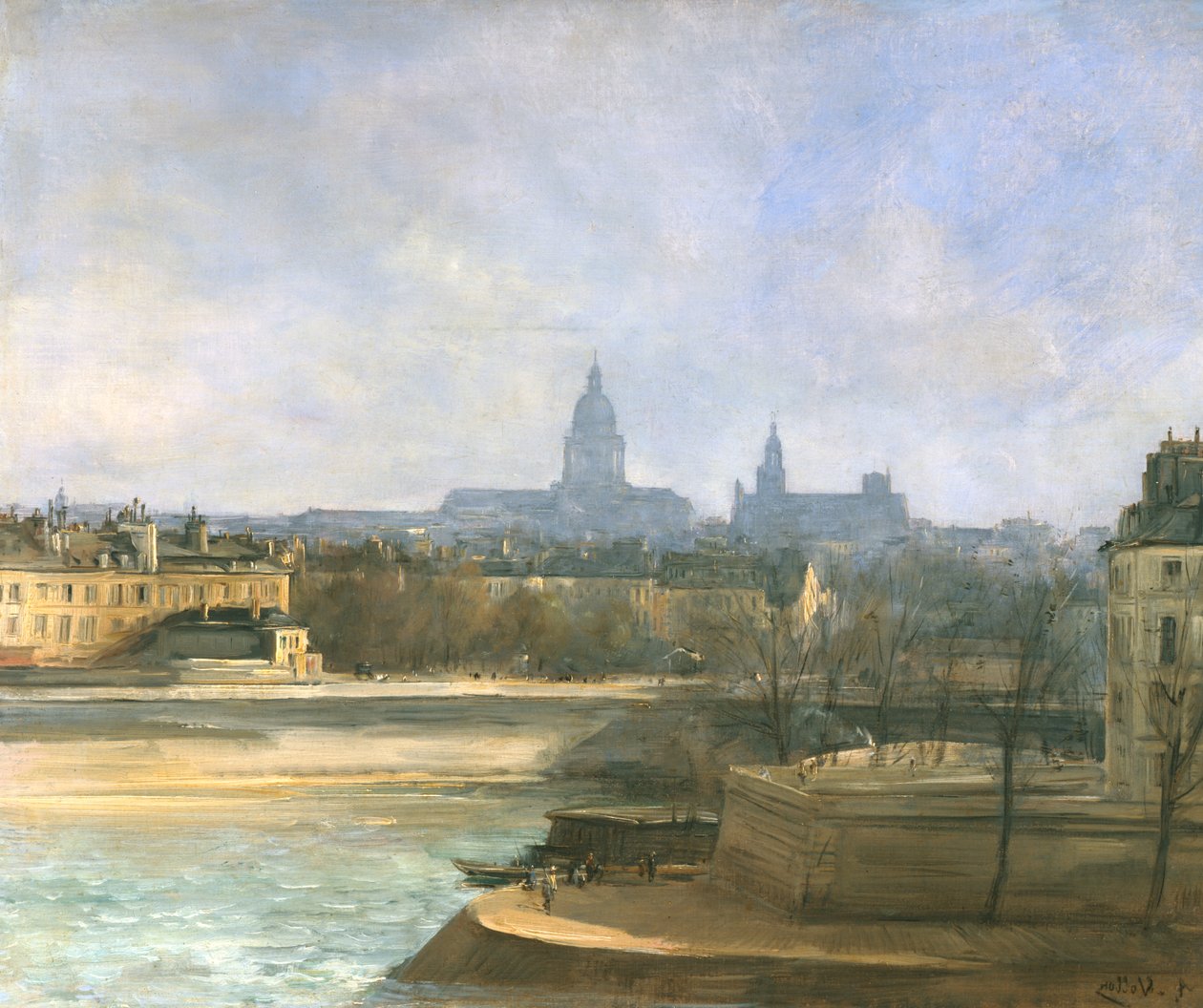 Ile de la Cite, Paris af Antoine Vollon