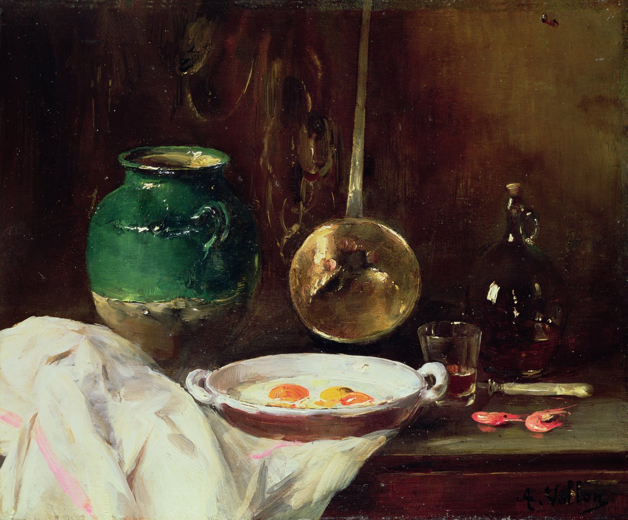 Stilleben af Antoine Vollon