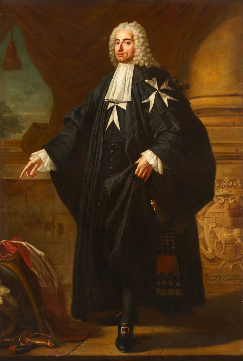 Jacques de Vachon Belmont, ca. 1760 af Antoine de Favray