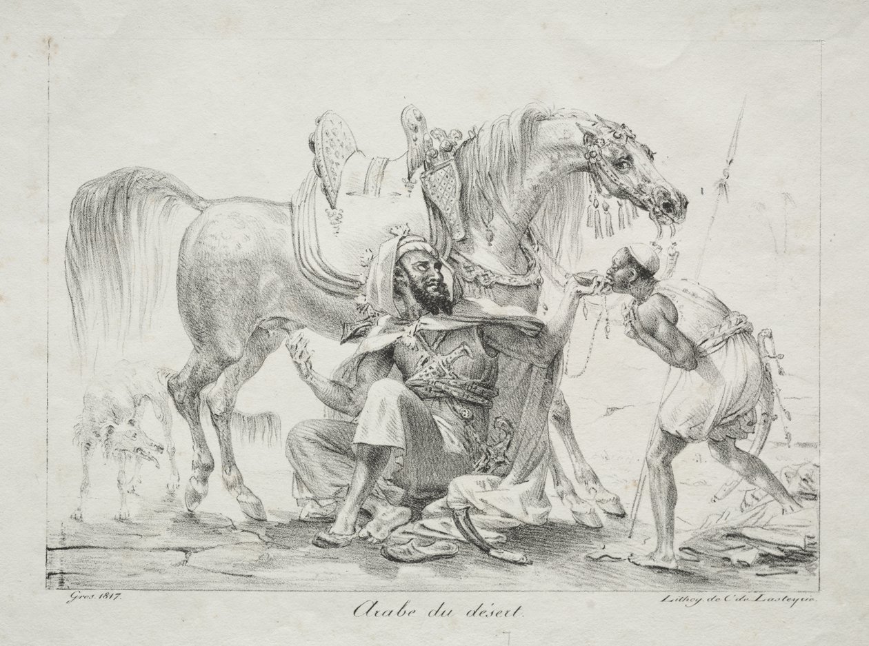 Araber af ørkenen af Antoine-Jean Gros