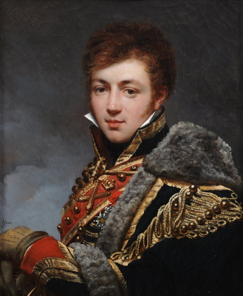 Portræt af grev Honoré de La Riboisière af Antoine-Jean Gros