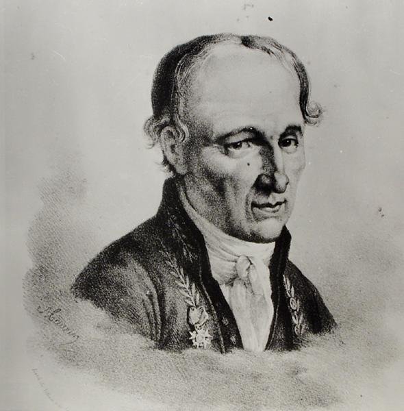 Portræt af Rene Just Hauy (1743-1822) (litho) (s/h foto) af Antoine (after) Maurin