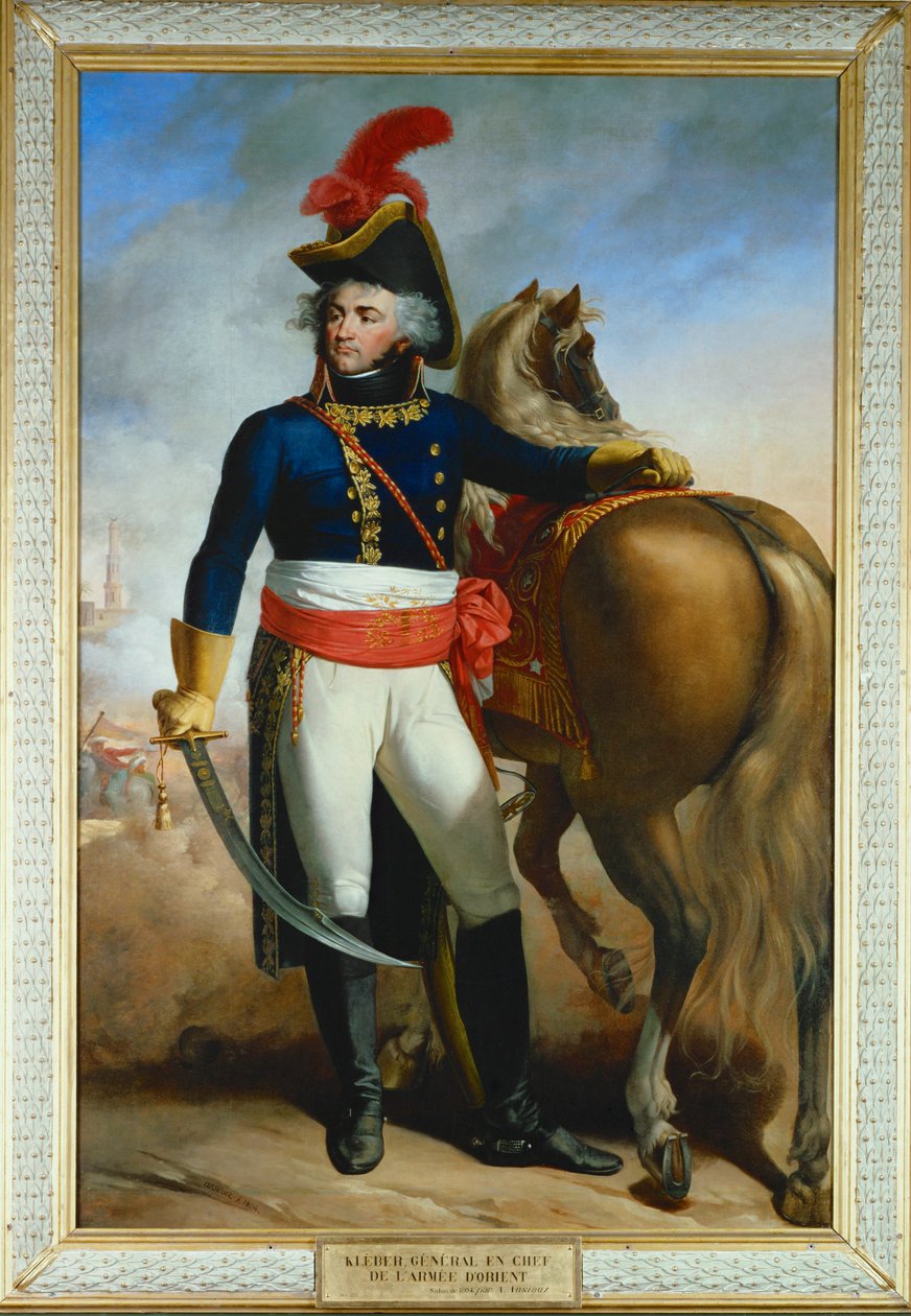 General Jean Baptiste Kleber ... (maleri på lærred) af Antoine Ansiaux