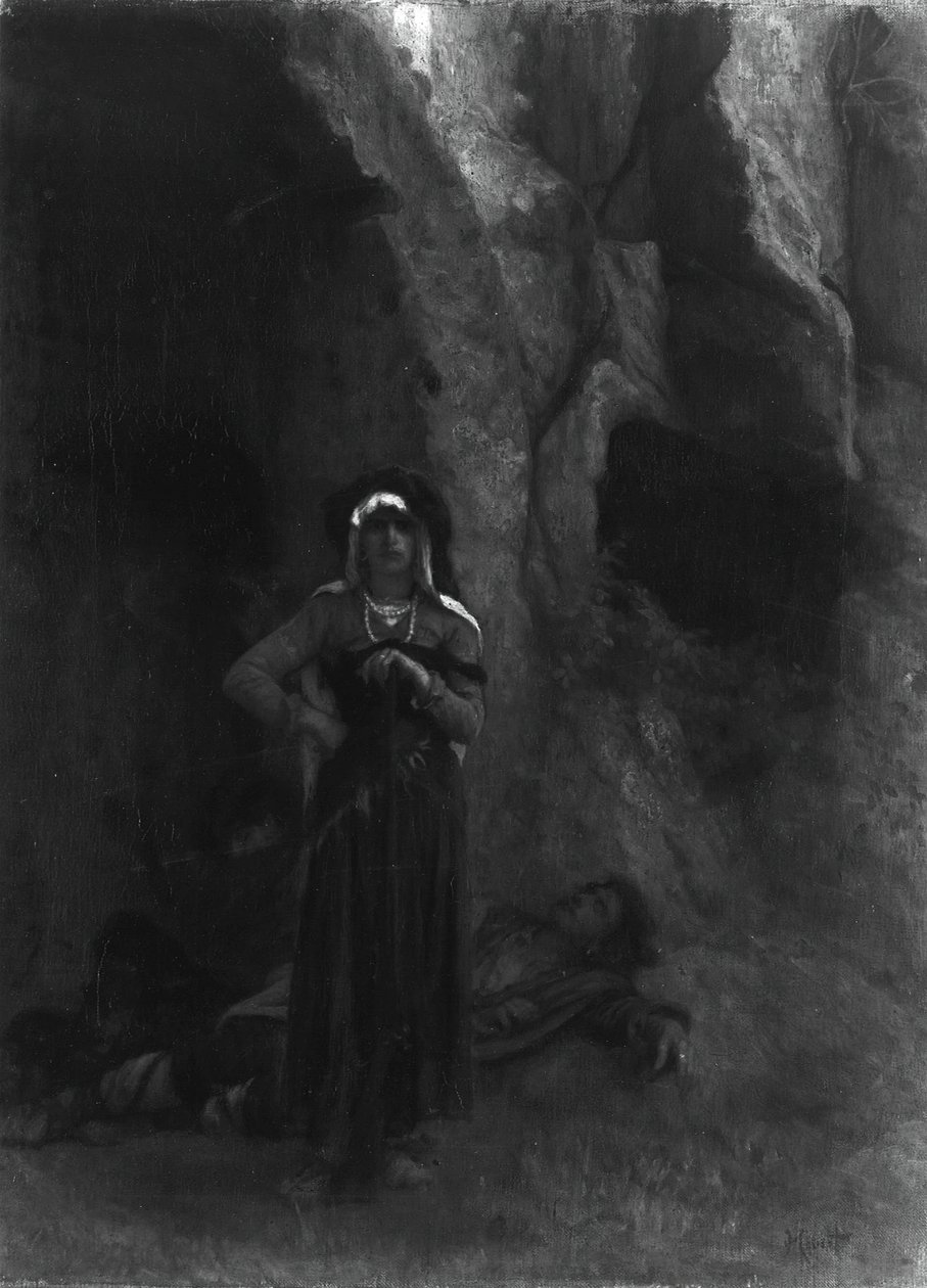 Vagt, 186070. af Antoine Auguste Ernest Hebert