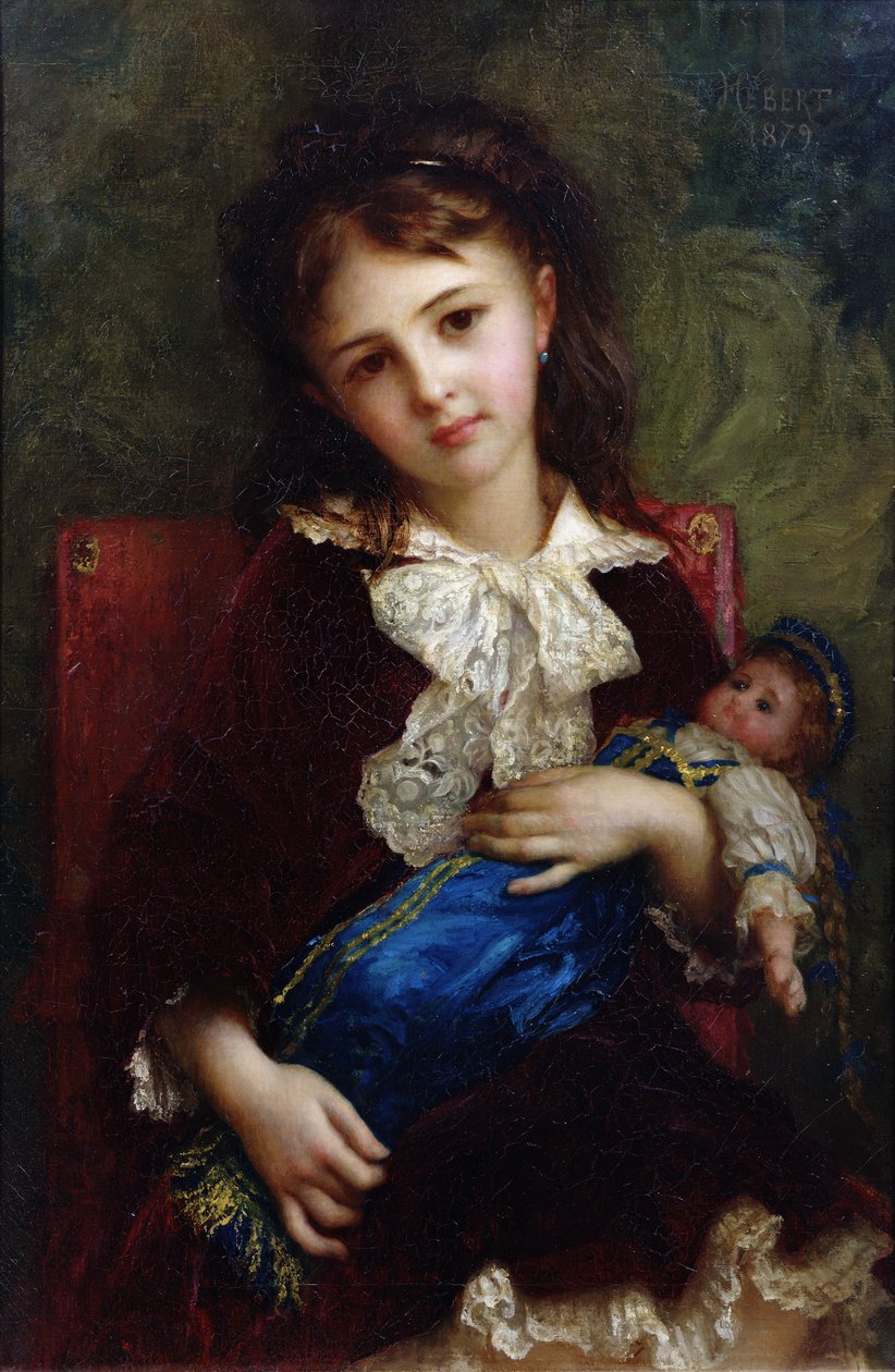 Portræt af Catherine du Bouchage, 1879 af Antoine Auguste Ernest Herbert or Hebert